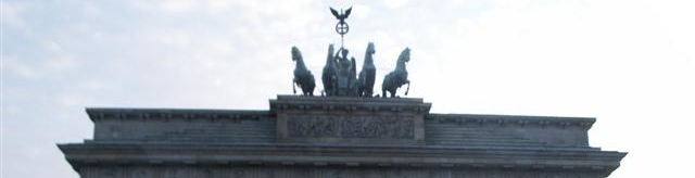 Bild von Brandenburgertor im Zentrum von Berlin